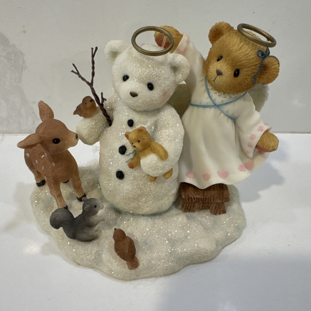 Cherished Teddies Angela Collector's Edition 2000 Resin Figurine Hillman CT24
